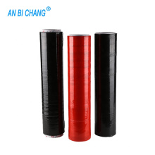 black red LLDPE polyethylene  clear transparent pallet stretch wrap film